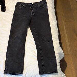 Agolde Riley Jeans - Black